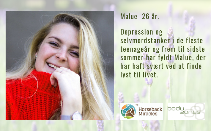 Depression og selvmordstanker var Malue’s følgesvend gennem 12 år